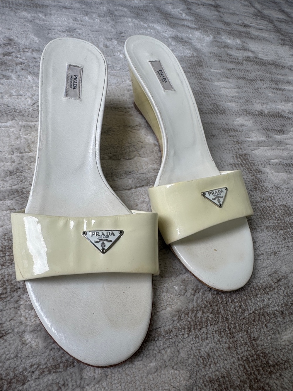 Prada Wedge Slide Sandal - EU 39.5
